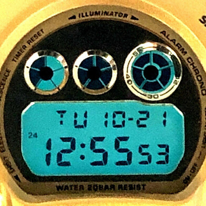 G-Shock Casio Dw-6900Gd-9 Crazy Gold Watch With Mirror Dial And Dark Dial