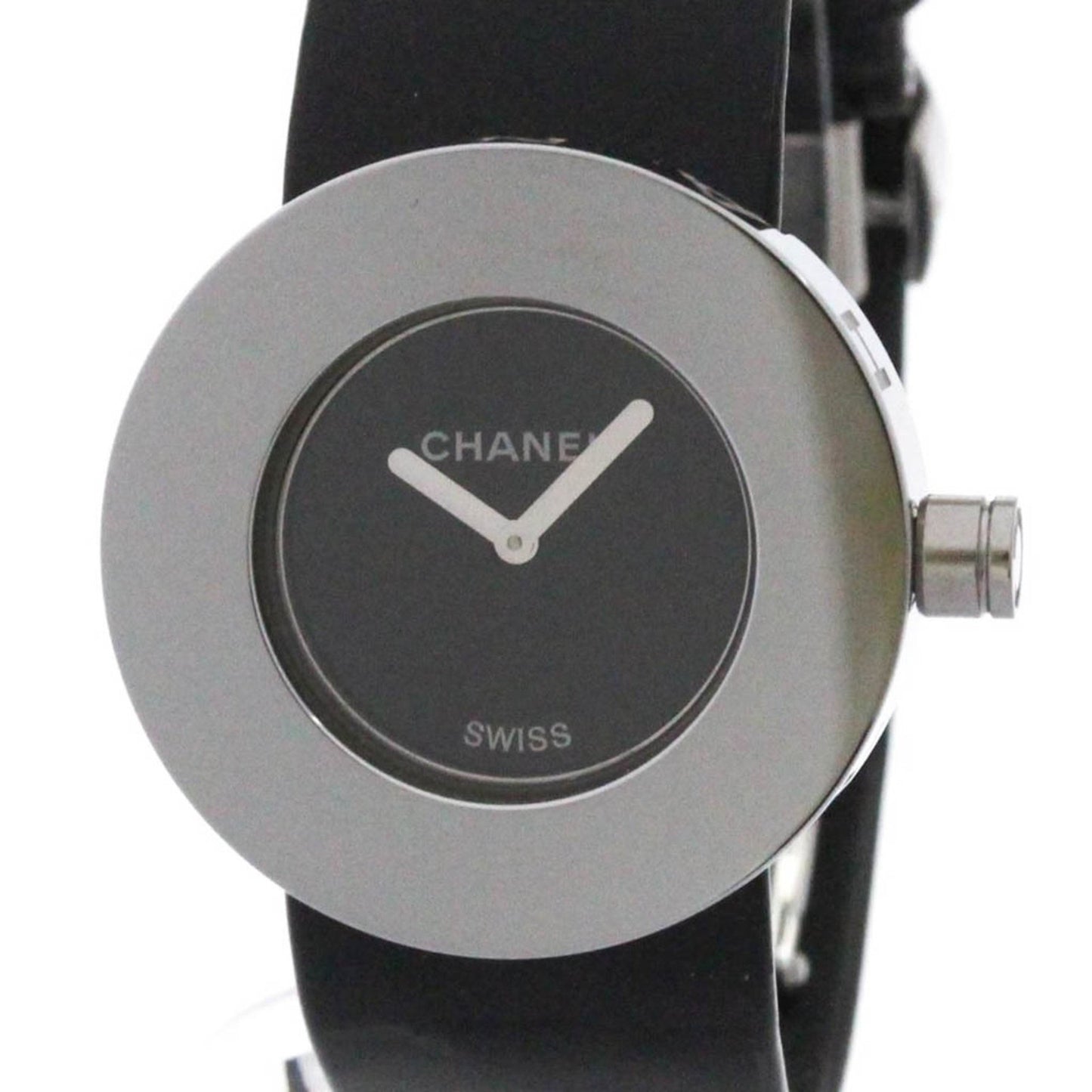 Chanel La Ronde Steel Leather Quartz