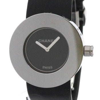 Chanel La Ronde Steel Leather Quartz