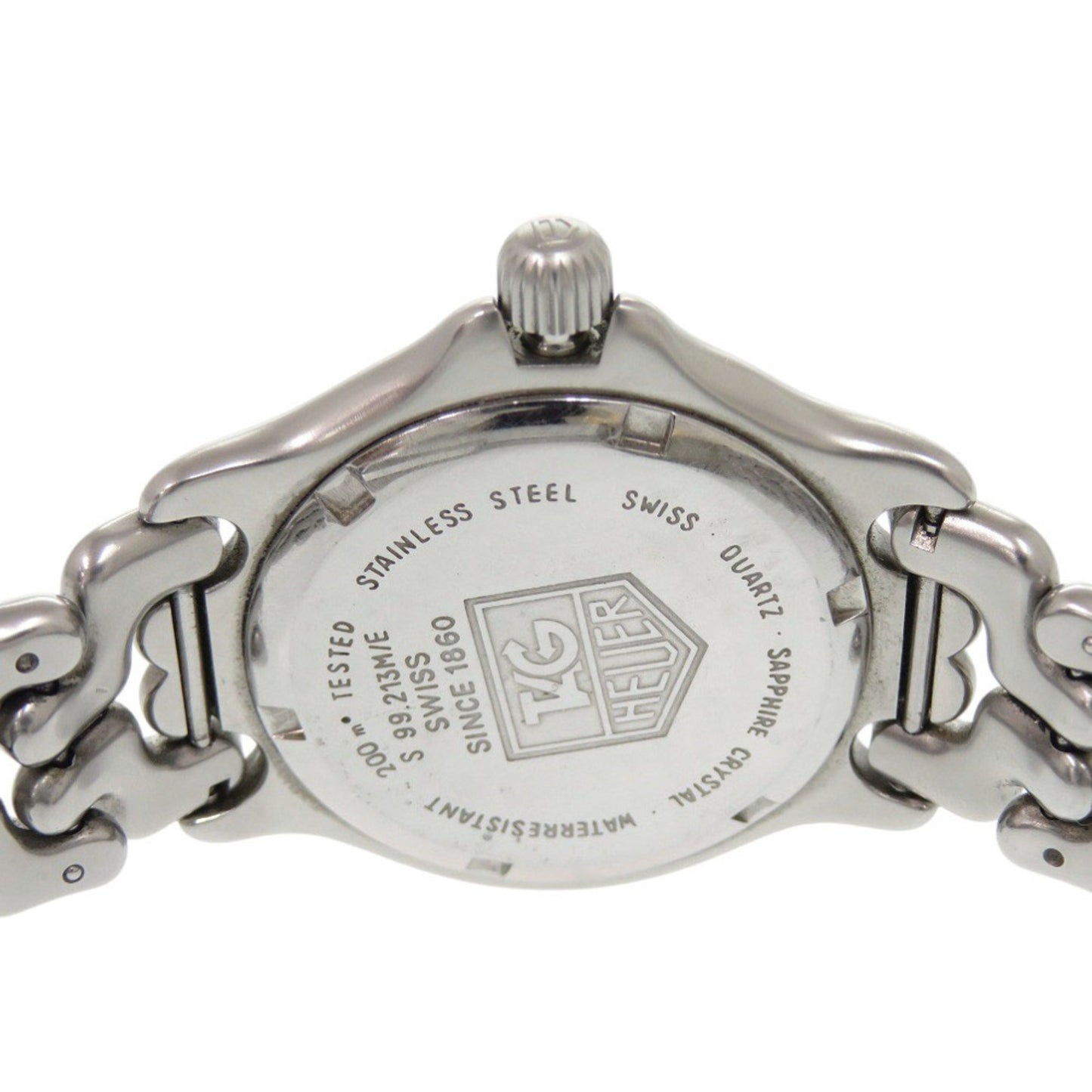 Tag Heuer Sel Date S99.213 Professional Stainless Steel Grey Quartz Watch 0232 Heuer