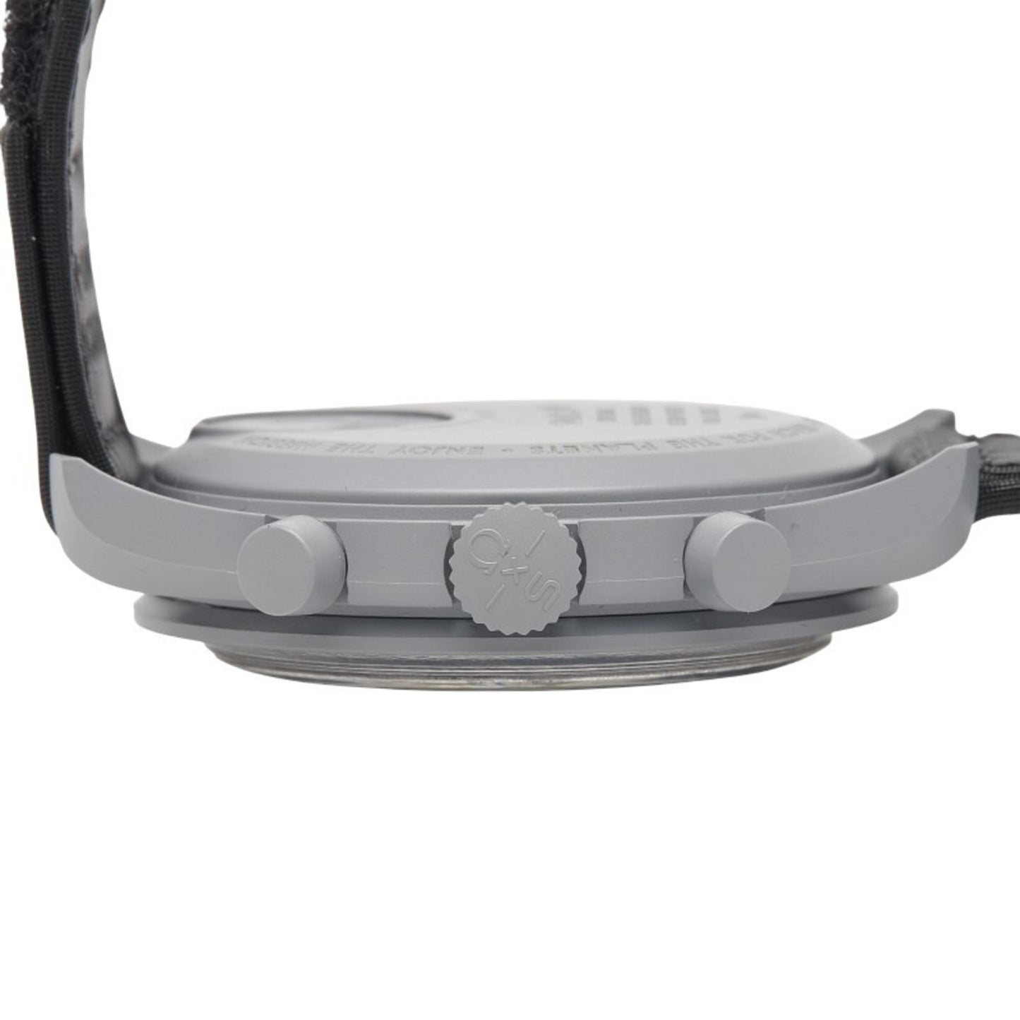 Omega X Swatch Moonswatch Mission To The Moon Watch So33M100 Quartz Movement Black Dial Ceramic