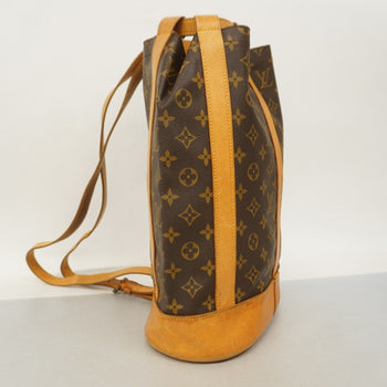 Louis Vuitton Monogram Randonne Pm Shoulder Bag M42243 Brown