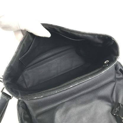 Louis Vuitton M40511 Monogram Eclipse Messenger Voyage Pm Crossbody Flap Shoulder Bag In Canvas