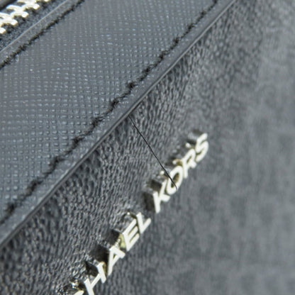 Michael Kors Mk Signature Shoulder Bag Coated Canvas