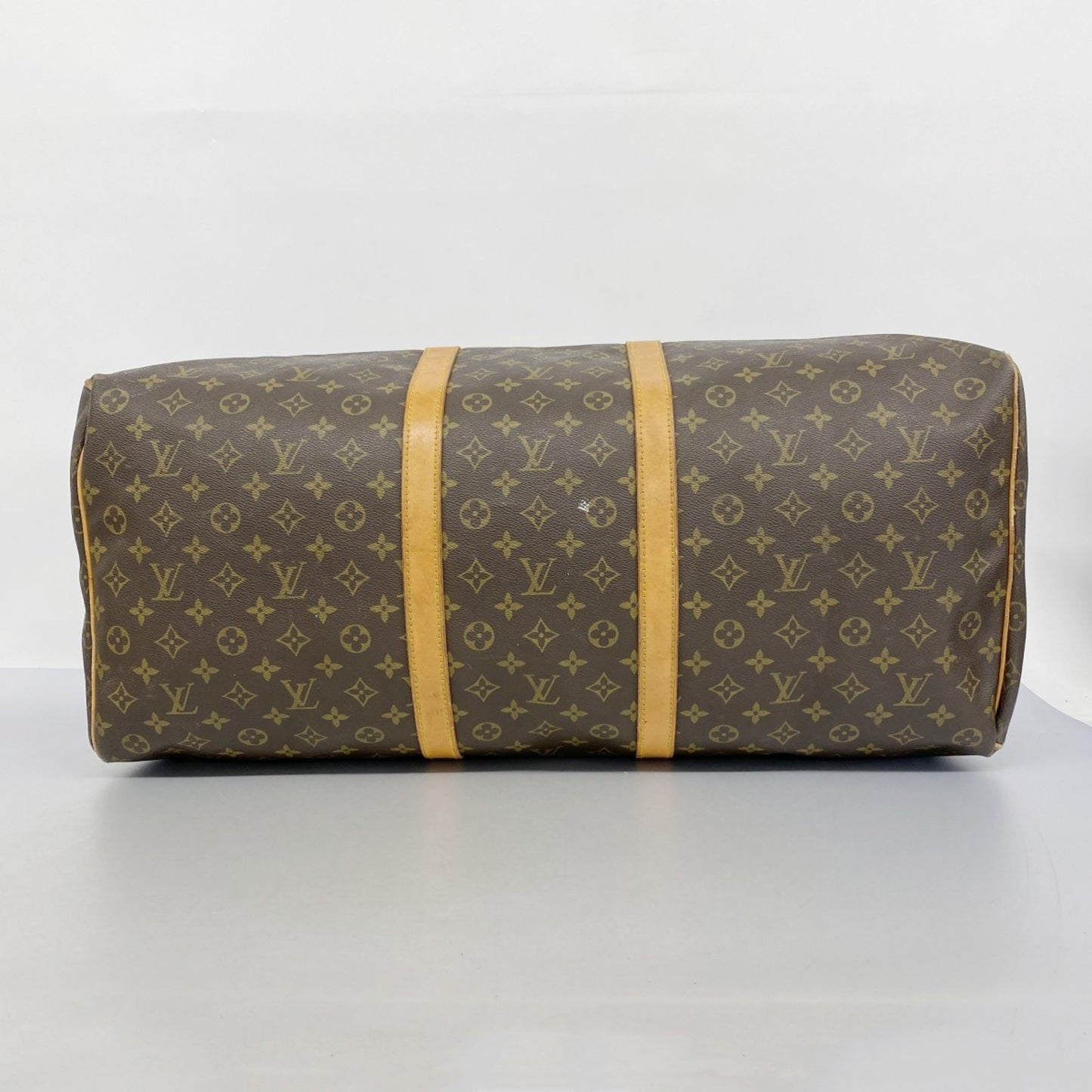 Louis Vuitton Monogram Keepall 60 Boston Bag M41422 Brown