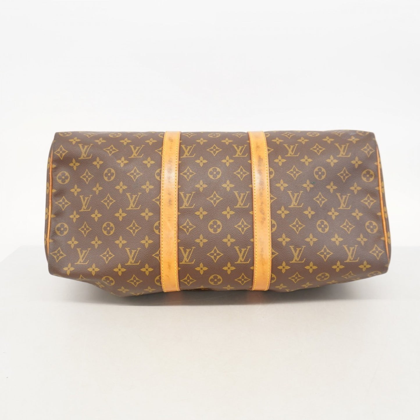 Louis Vuitton Monogram Keepall 50 Boston Bag M41426 Brown