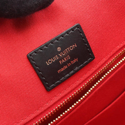 Louis Vuitton On The Go Gm Shoulder Bag In Coated Canvas And Leather With Monogram Giant Reverse