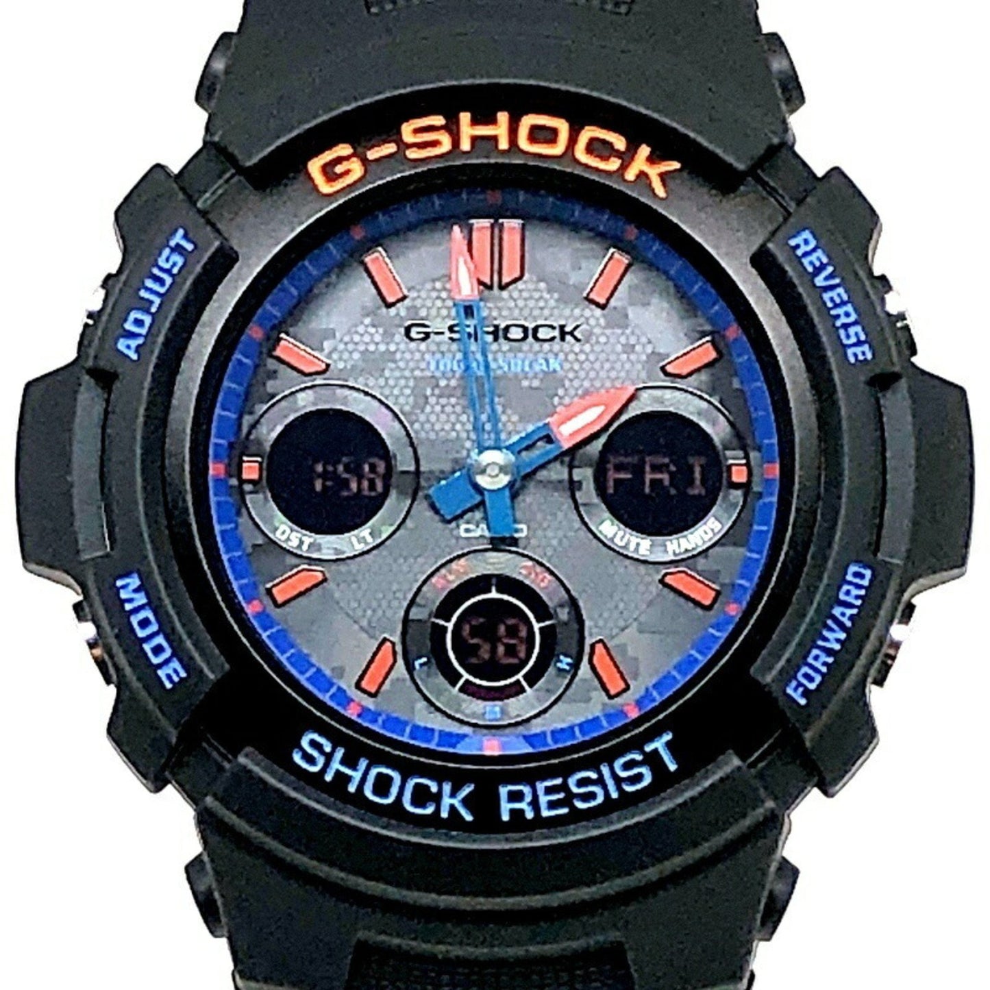 G-Shock Casio Awr-M100Sct-1A City Camouflage Series Tough Solar Analog-Digi Watch