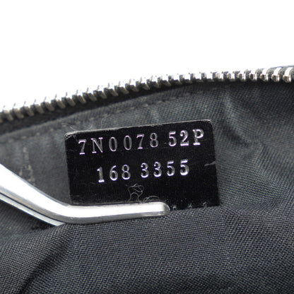 Fendi Karl Lagerfeld Clutch Bag 7N0078 52P Black Leather