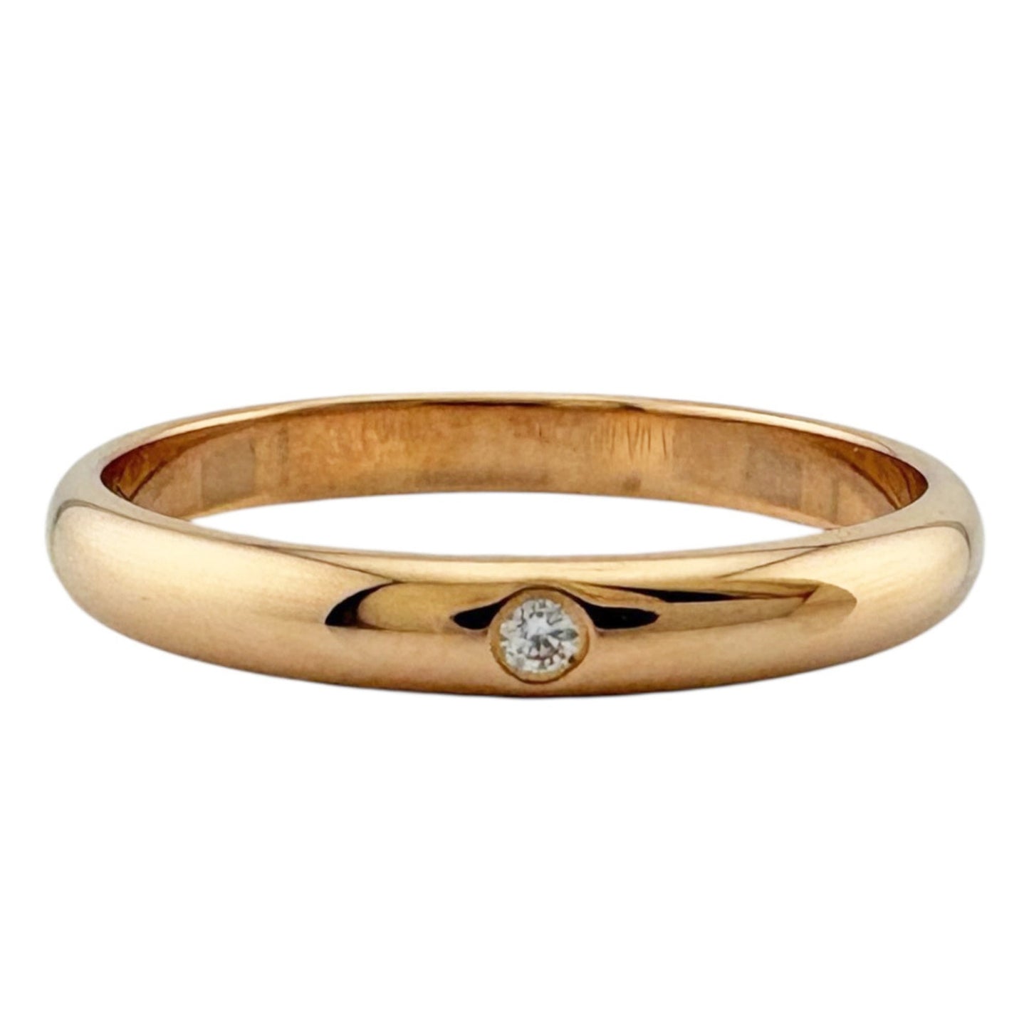 (18K) Cartier Band Ring Pink Gold