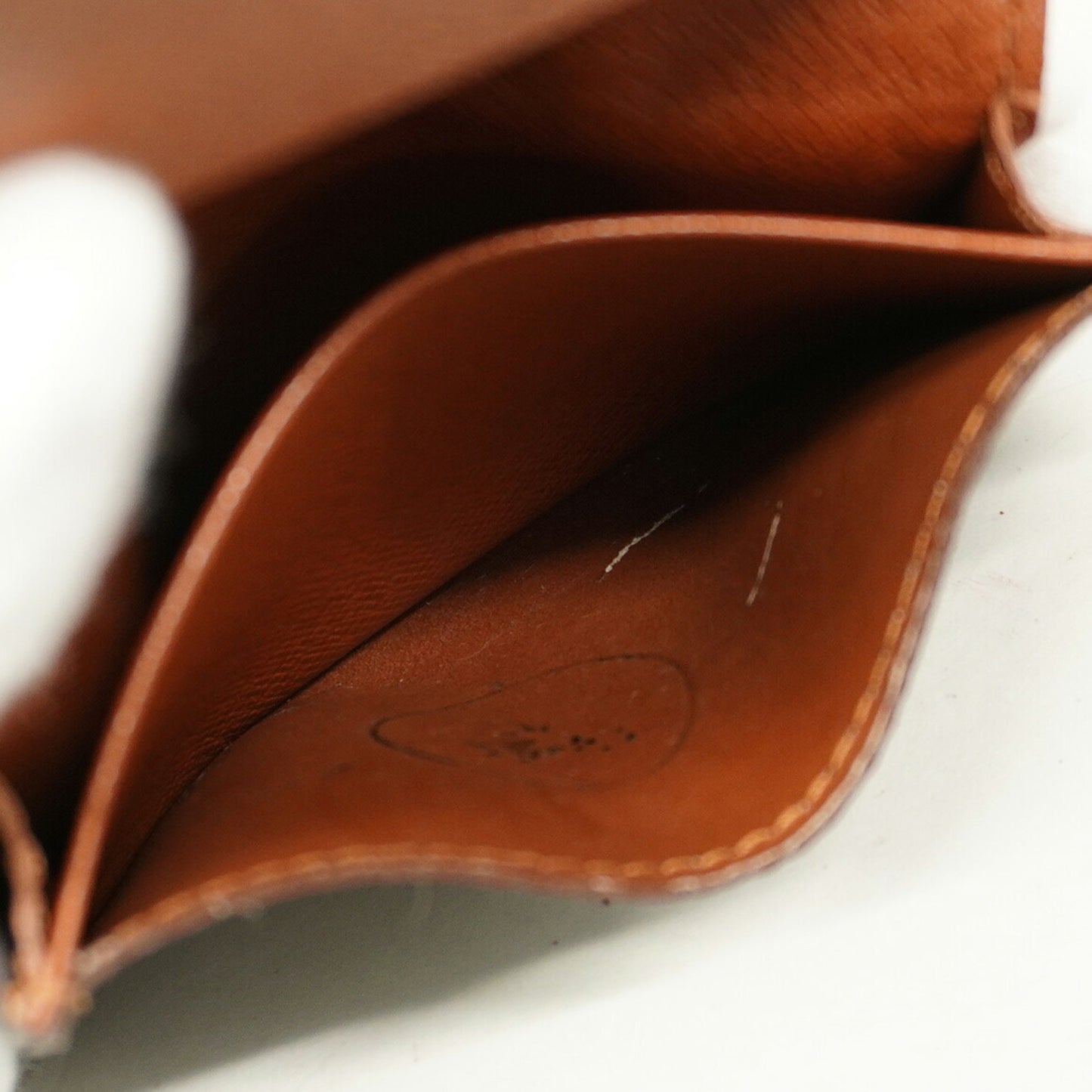 Louis Vuitton Monogram Envelope Carte De Visite Business Card Holder M62920 Brown