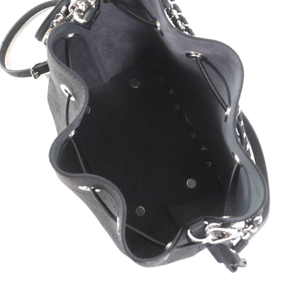 Louis Vuitton M57070 Bella Noir Mahina Leather 2-Way Shoulder Bag