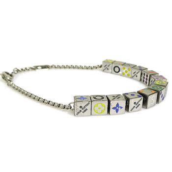 Louis Vuitton Louis Vuitton Bracelet Lv Play It Metal Silver X Multicolor
