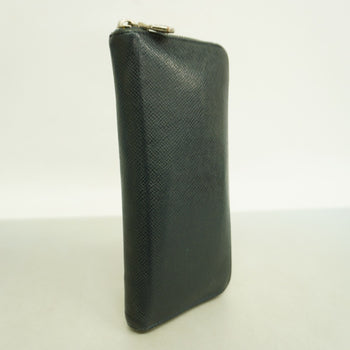 Louis Vuitton Taiga Zippy Wallet Vertical M30510 Blue Marine