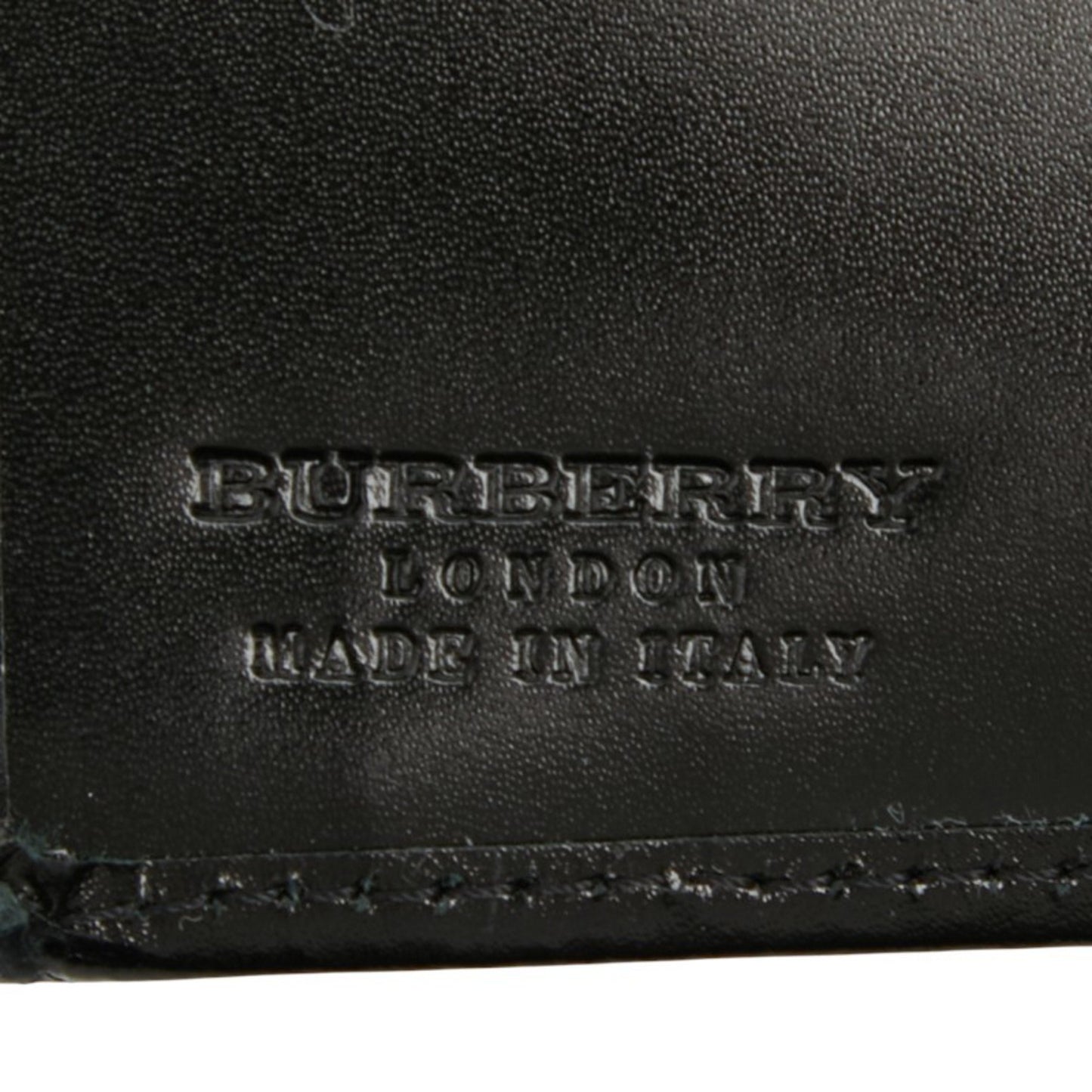 Burberry Nova Check Bifold Wallet In Beige And Black Leather