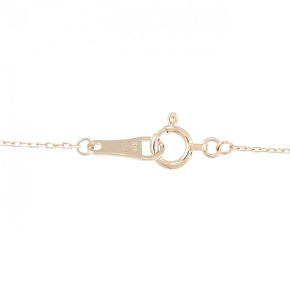 Agete Agate Diamond Necklace 0.03Ct