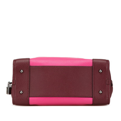 Loewe Anagram Logo Amazona 28 Handbag In Pink