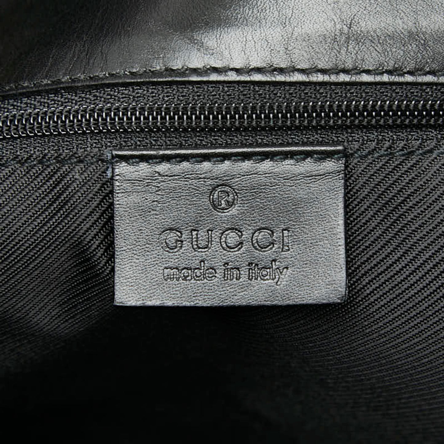 Gucci Gg Canvas Tote Bag Handbag 002 1098 Beige Black Leather