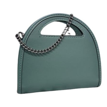 Coach Chain Wallet Ct879 Green Leather