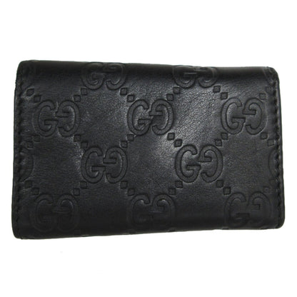 Gucci Key Case Leather Black