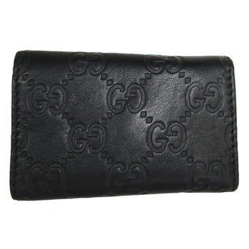Gucci Key Case Leather Black