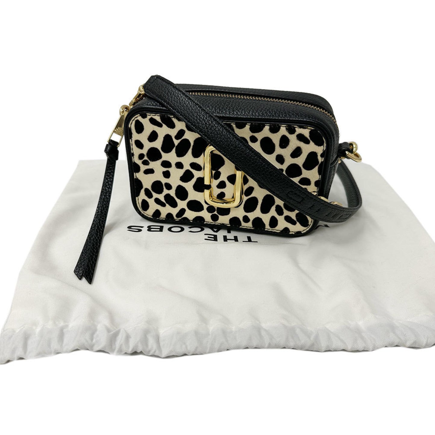 Marc Jacobs Women'S Shoulder Bag In Leather And Porcelain Snapshot Pattern