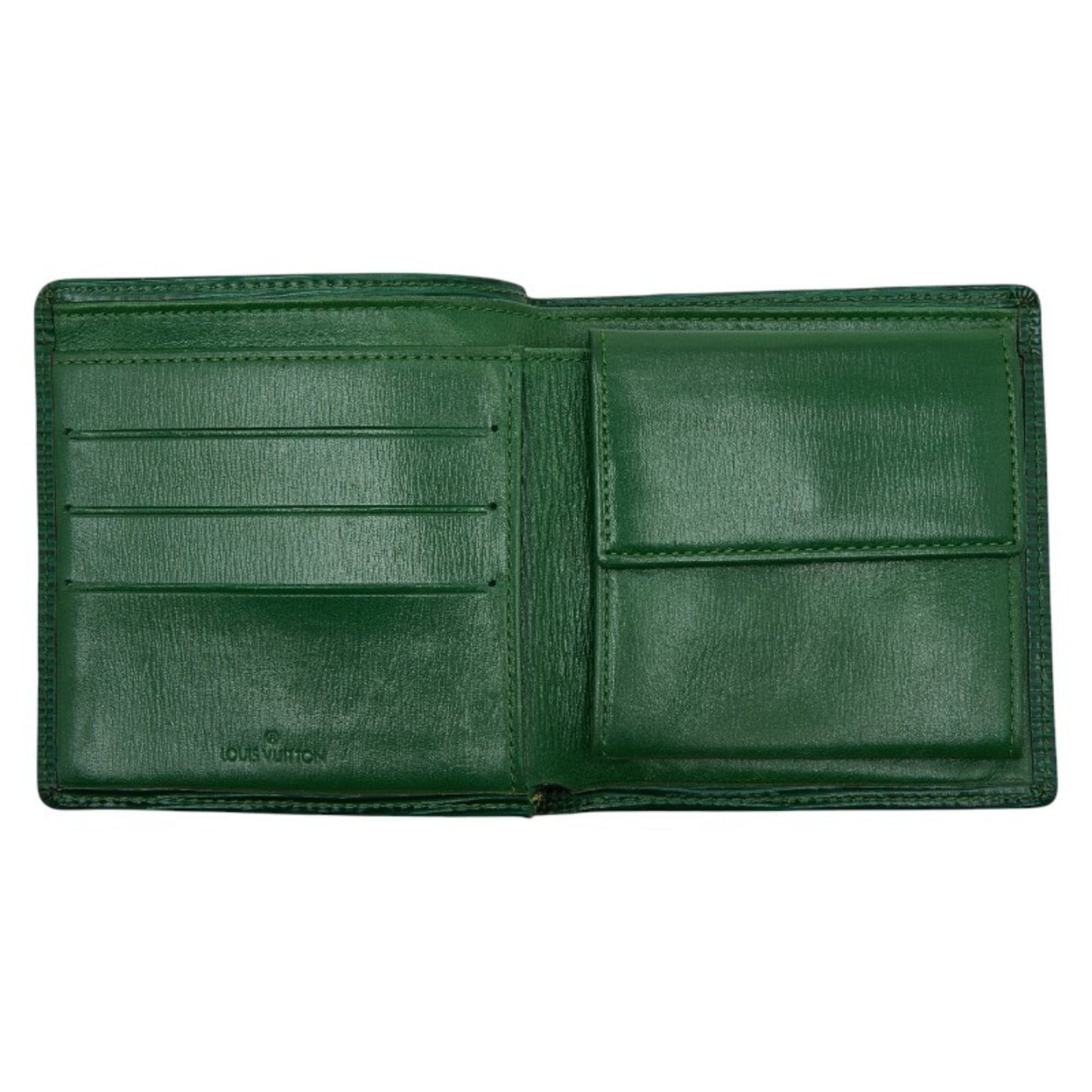 Leather Louis Vuitton Wallet (Bi-Fold)