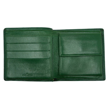 Leather Louis Vuitton Wallet (Bi-Fold)