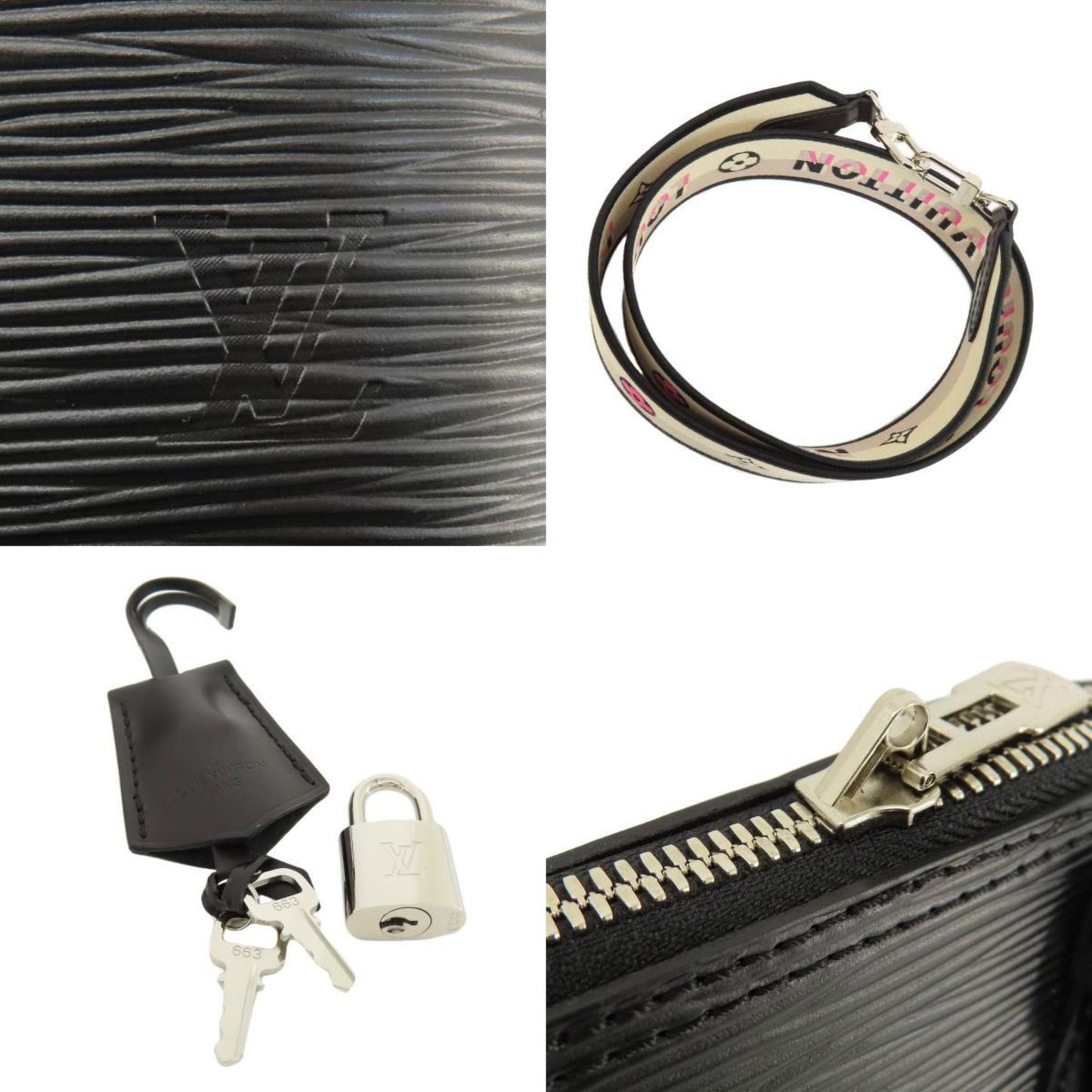 Louis Vuitton Alma Bb Handbag Epi Leather