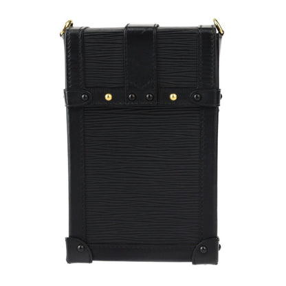 Louis Vuitton Louis Vuitton Pochette Trunk Vertical Epi Shoulder Bag M67871 Leather Calf Black