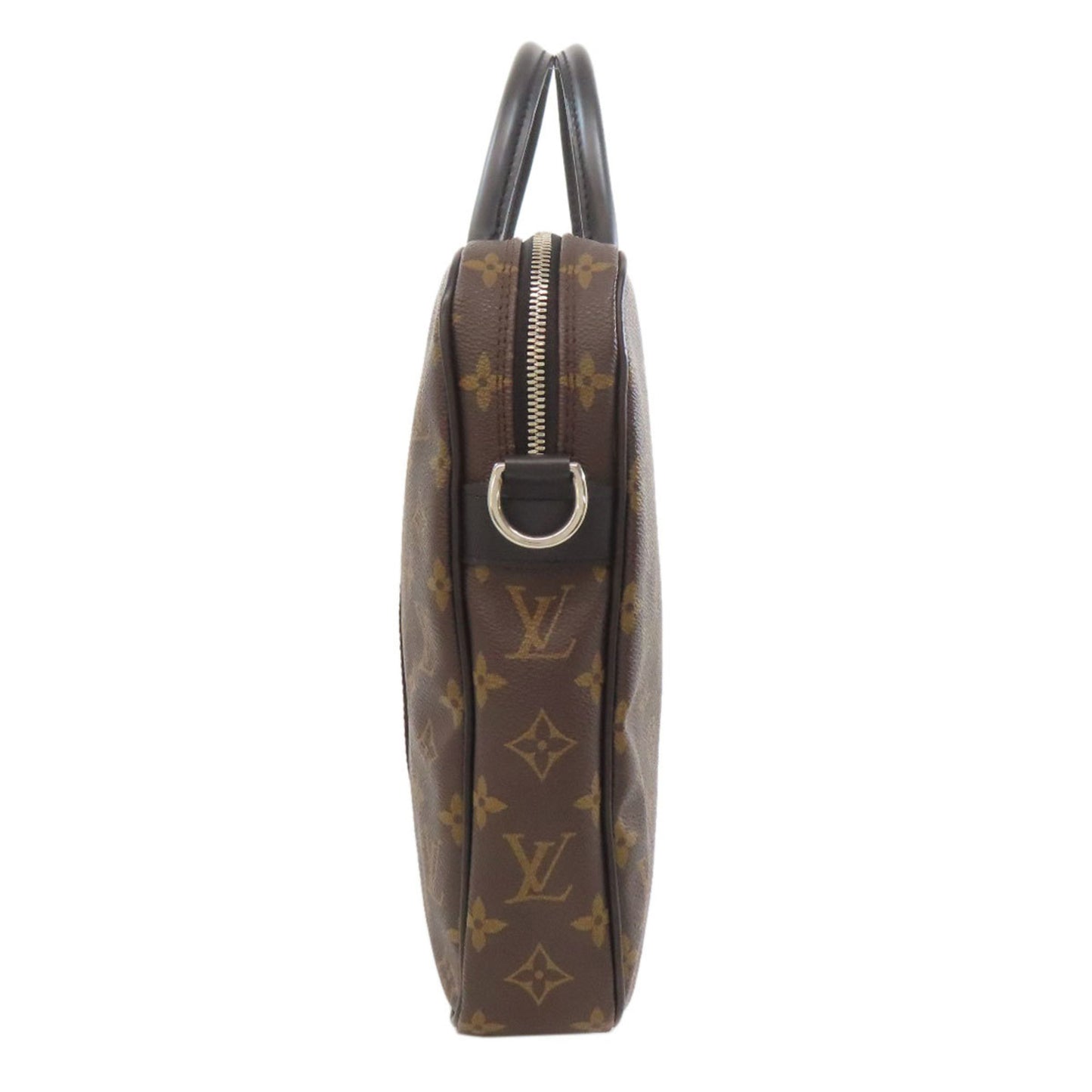 Louis Vuitton M52005 Porte-Document Voyage Pm Business Bag Monogram Macassar