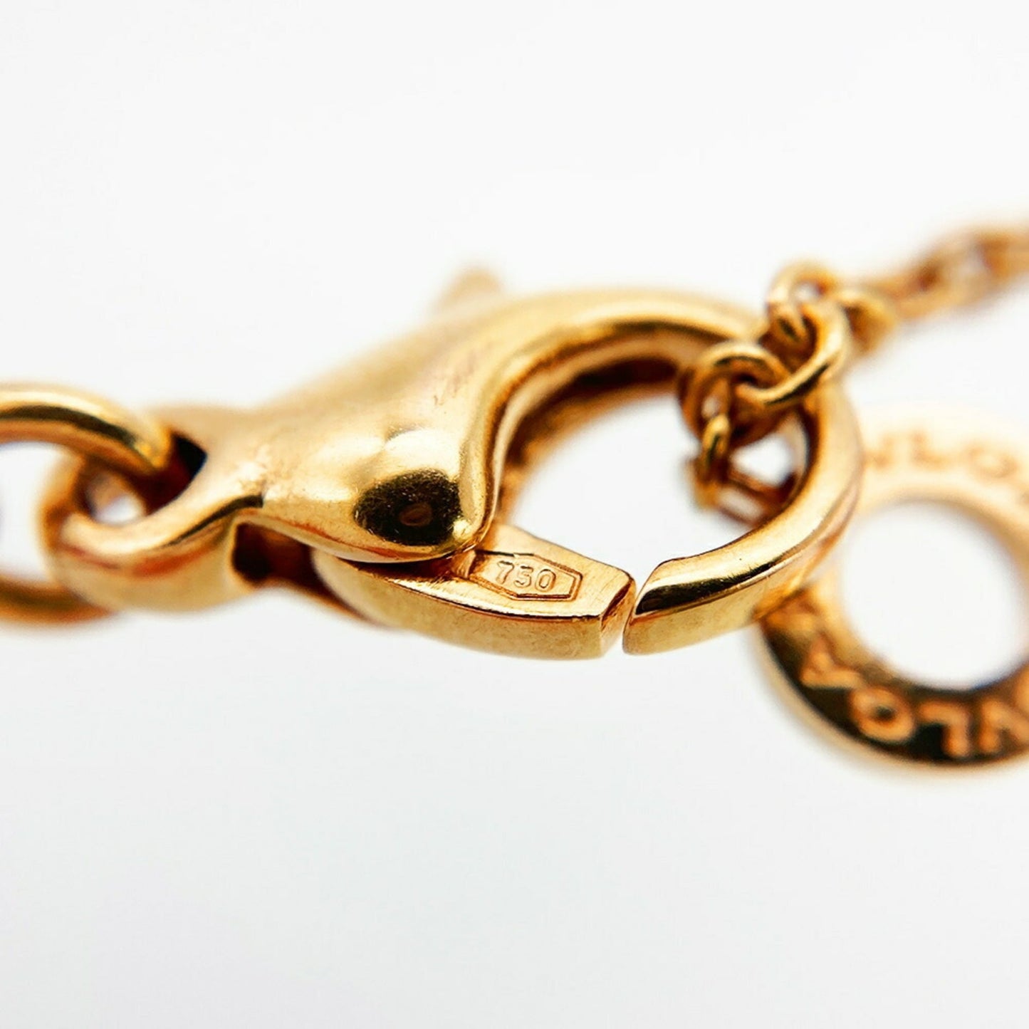 Bvlgari B.Zero1 Necklace 18Kpg 7.8G Pink Gold Chain Only Choker