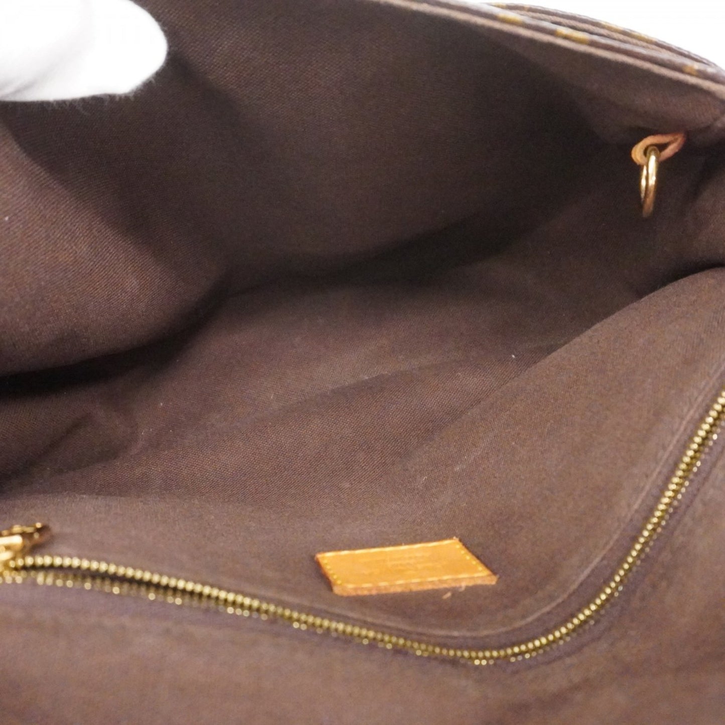 Louis Vuitton Monogram Menilmontant Pm Shoulder Bag M40474 Brown