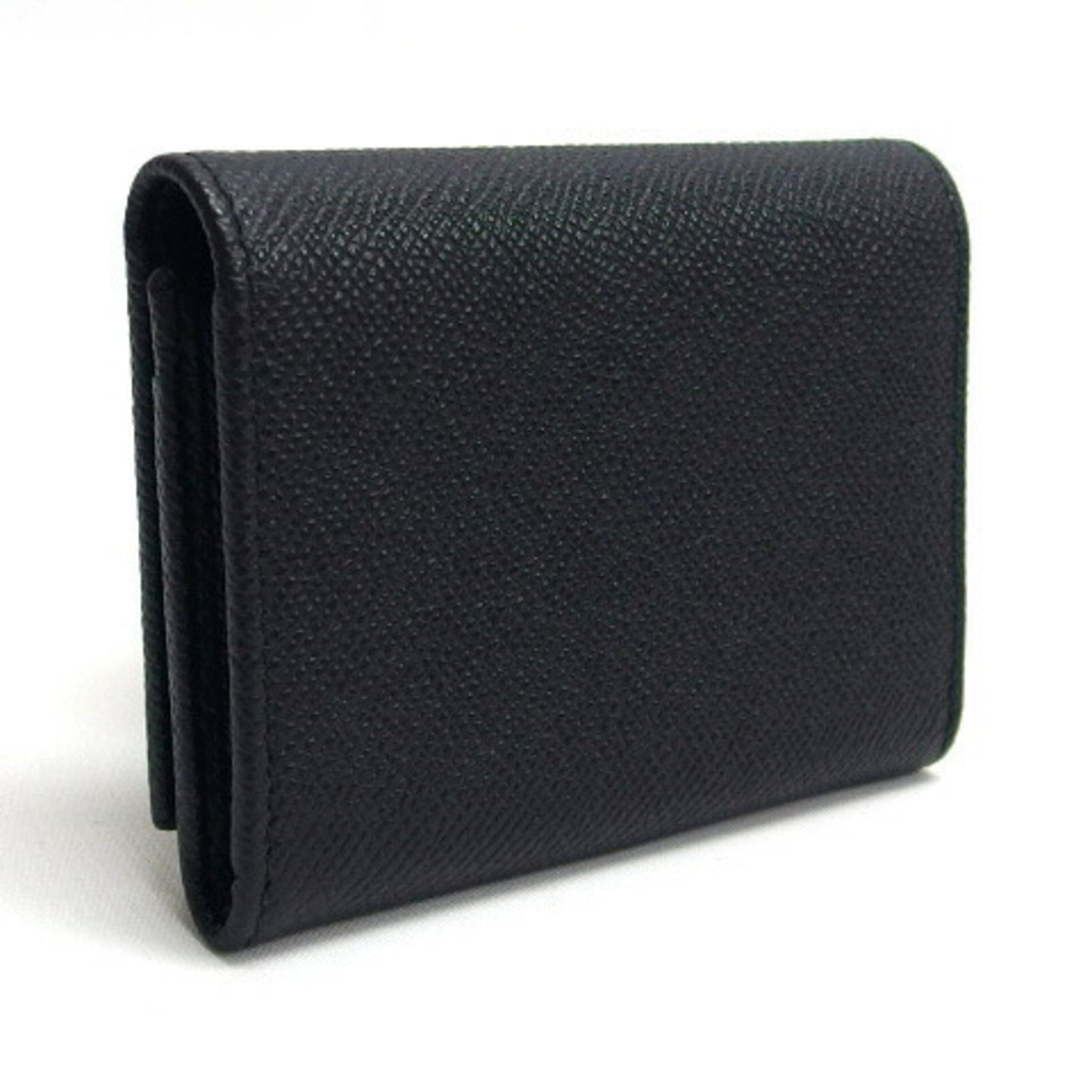 Bvlgari Clip Card Case Business Holder Black Unused