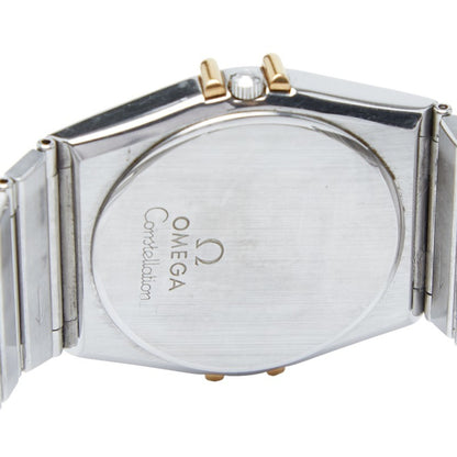 Omega Constellation Quartz Watch With Gold Dial