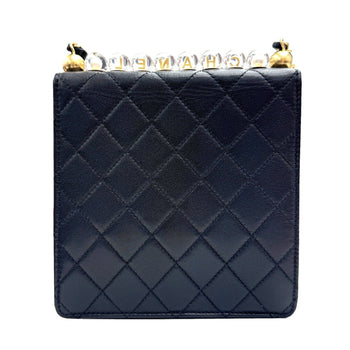 Chanel Chain Shoulder Bag As0584 Black Goatskin Leather 30S 2021