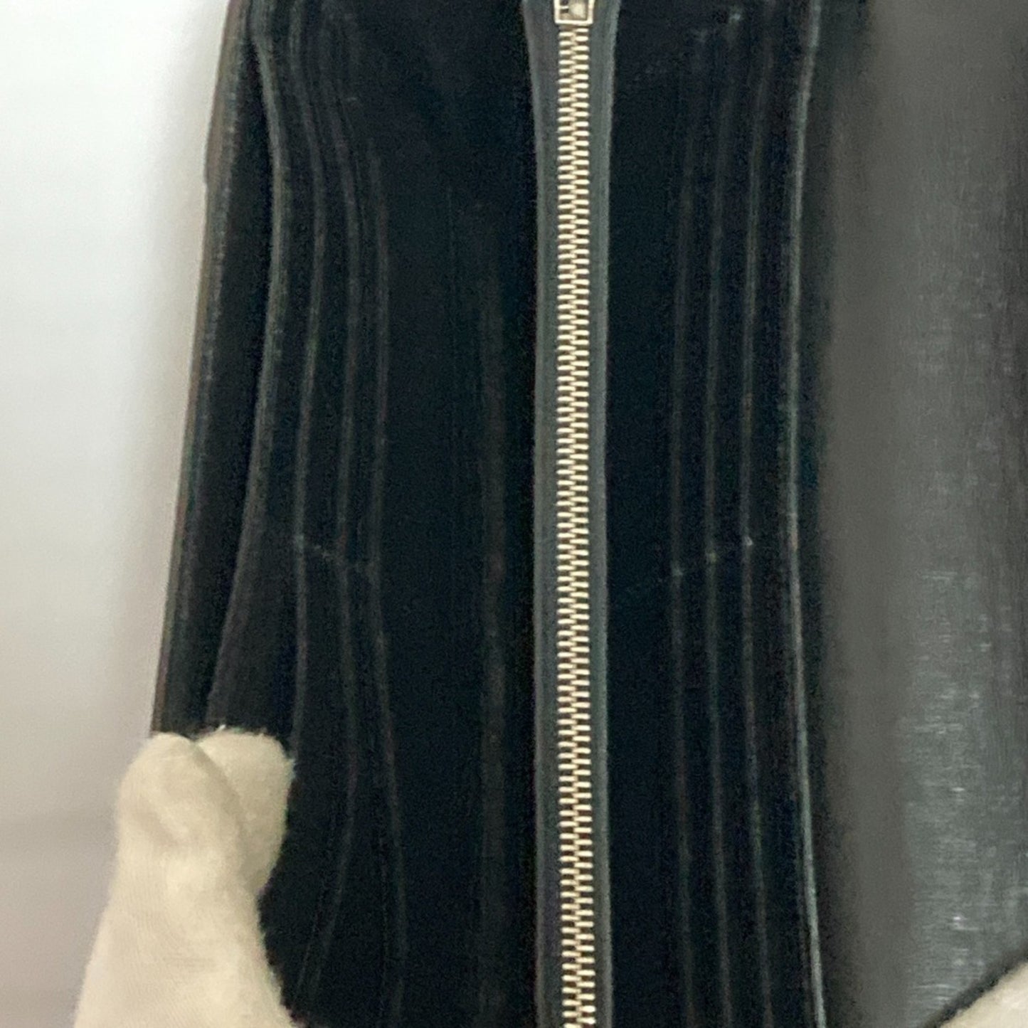 Celine Flap Leather Long Wallet