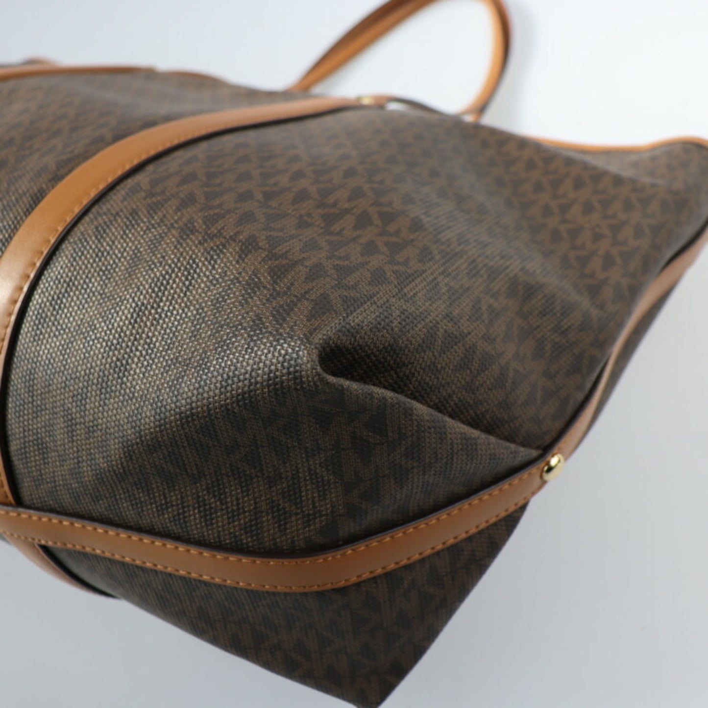 Michael Kors Beck Tote Bag 30T0Gknt3B Leather Brown Shoulder R2325013002098