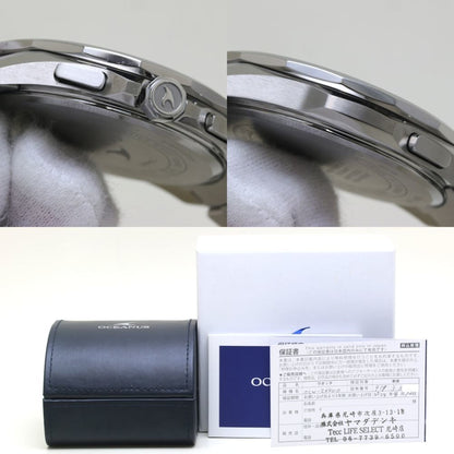 Casio Casio Oceanus Manta Ocw-S3400-1Ajf Day Date Solar Radio Titanium