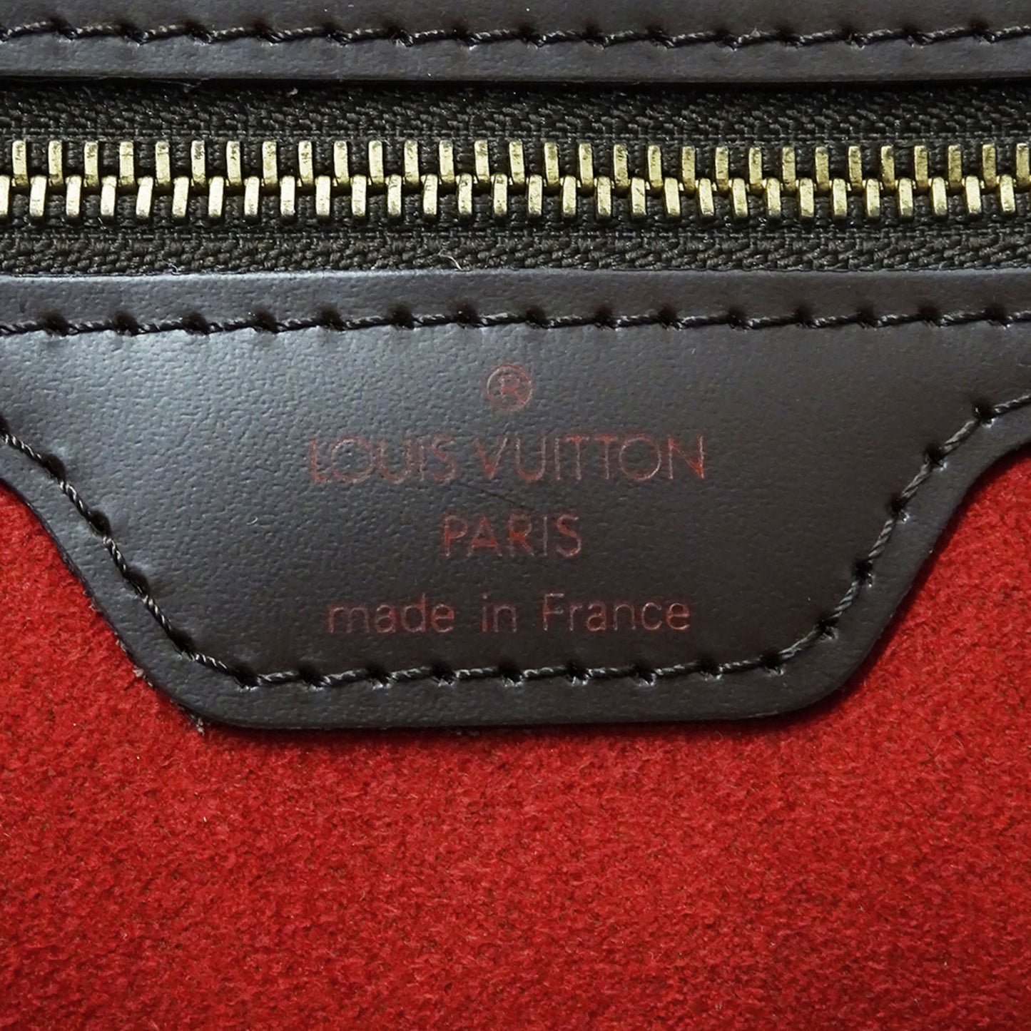 Louis Vuitton Damier Hampstead Pm Tote Bag N51205 Brown