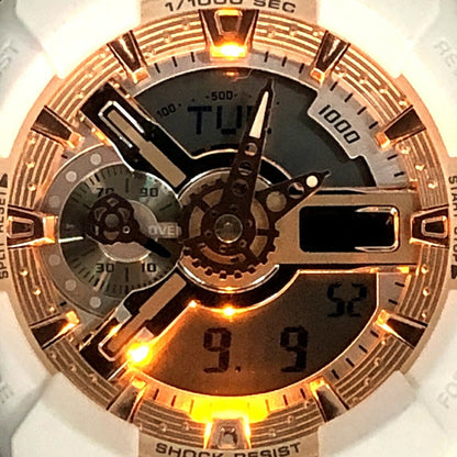 G-Shock Casio Lov-24A-7A Lover'S Collection 2024 White Rose Angel And Devil Watch