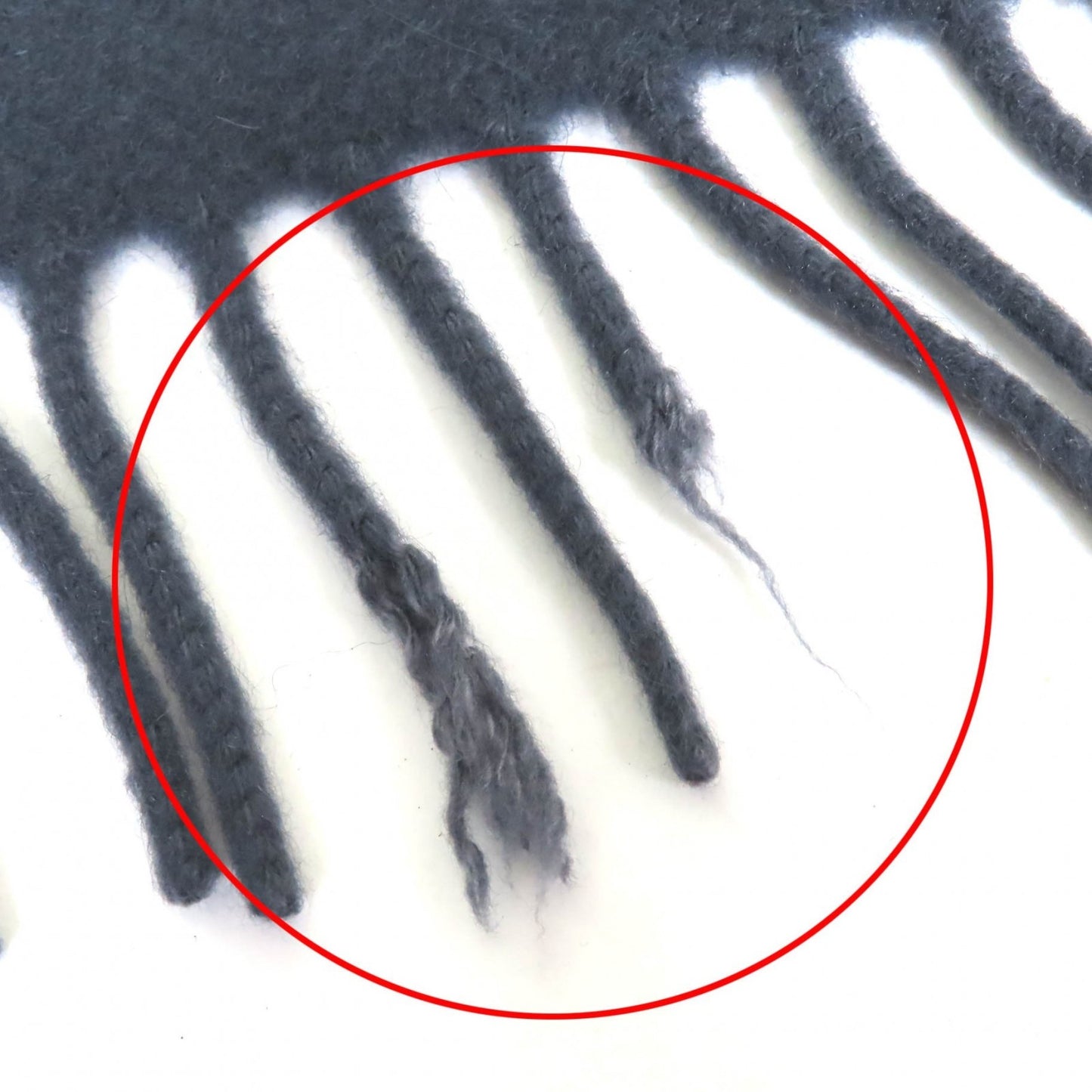 Hermes 100% Cashmere Logo Embroidered Fringe Extra Large Shawl/Stole/Blanket In Navy