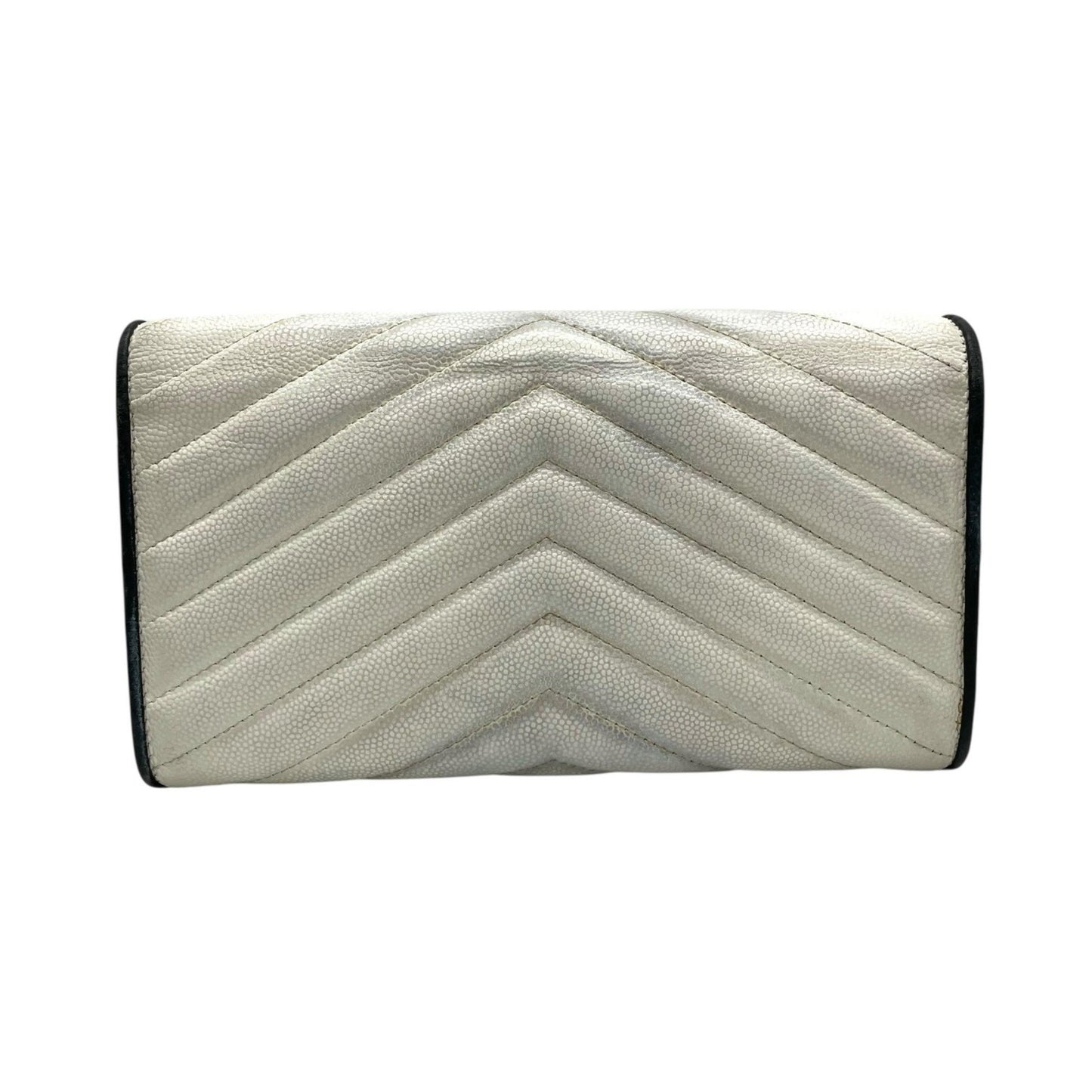 Ysl Paris Yves Saint Laurent Cassandra Long Wallet