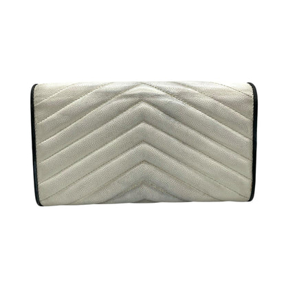 Ysl Paris Yves Saint Laurent Cassandra Long Wallet