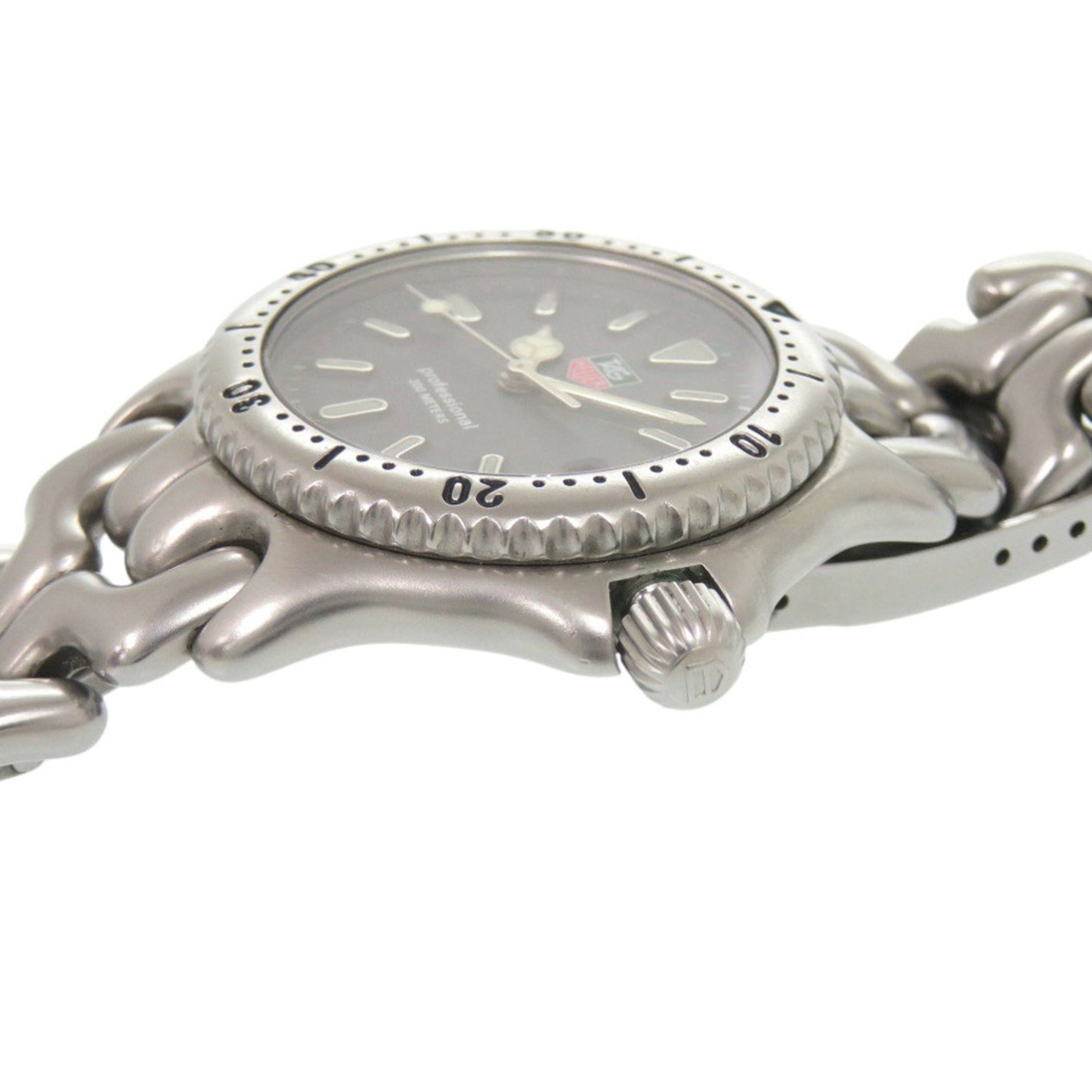 Tag Heuer Sel Date S99.213 Professional Stainless Steel Grey Quartz Watch 0232 Heuer