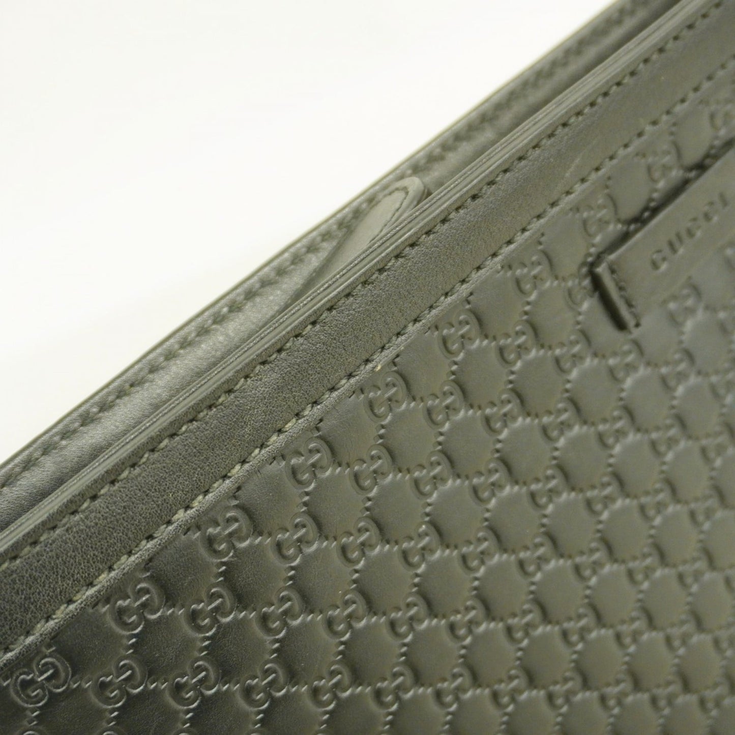 Leather Gucci Clutch Bag