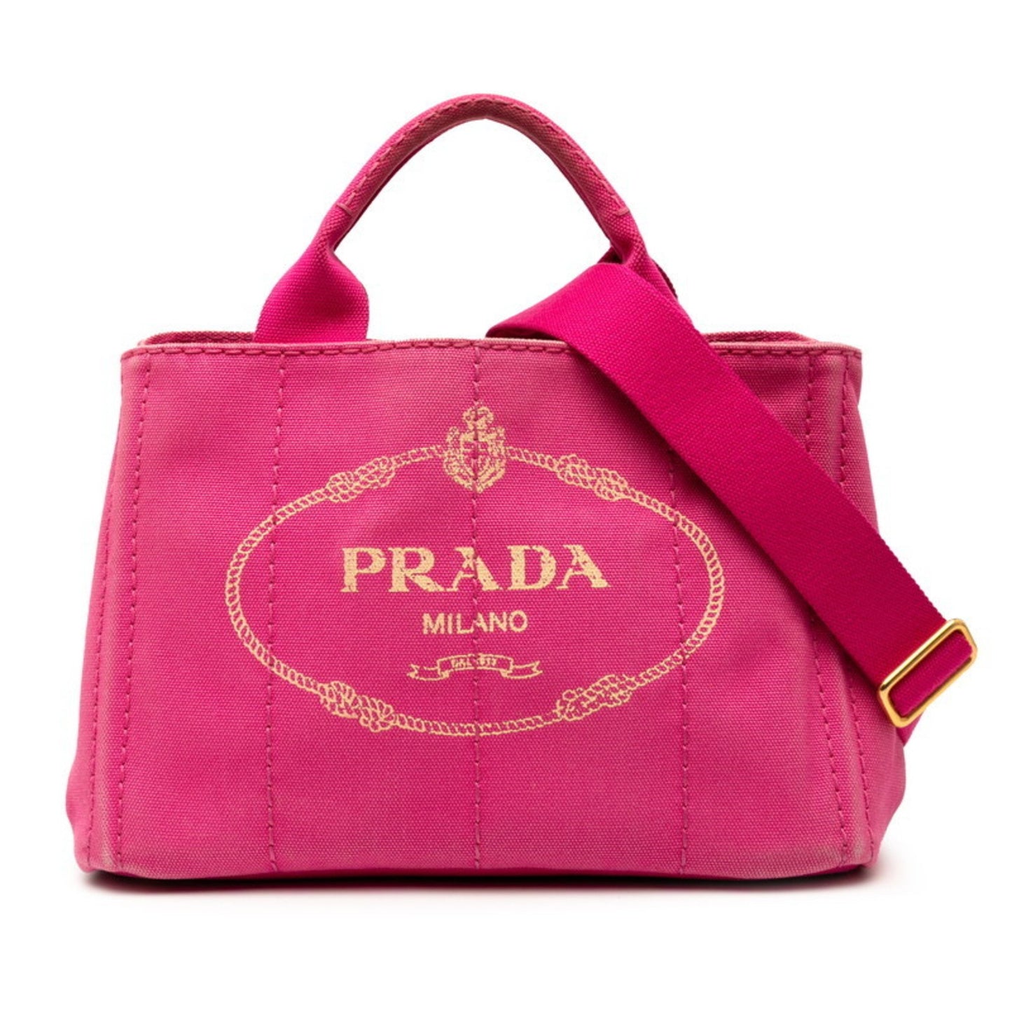 Prada Canapa Mini Tote/Shoulder Bag