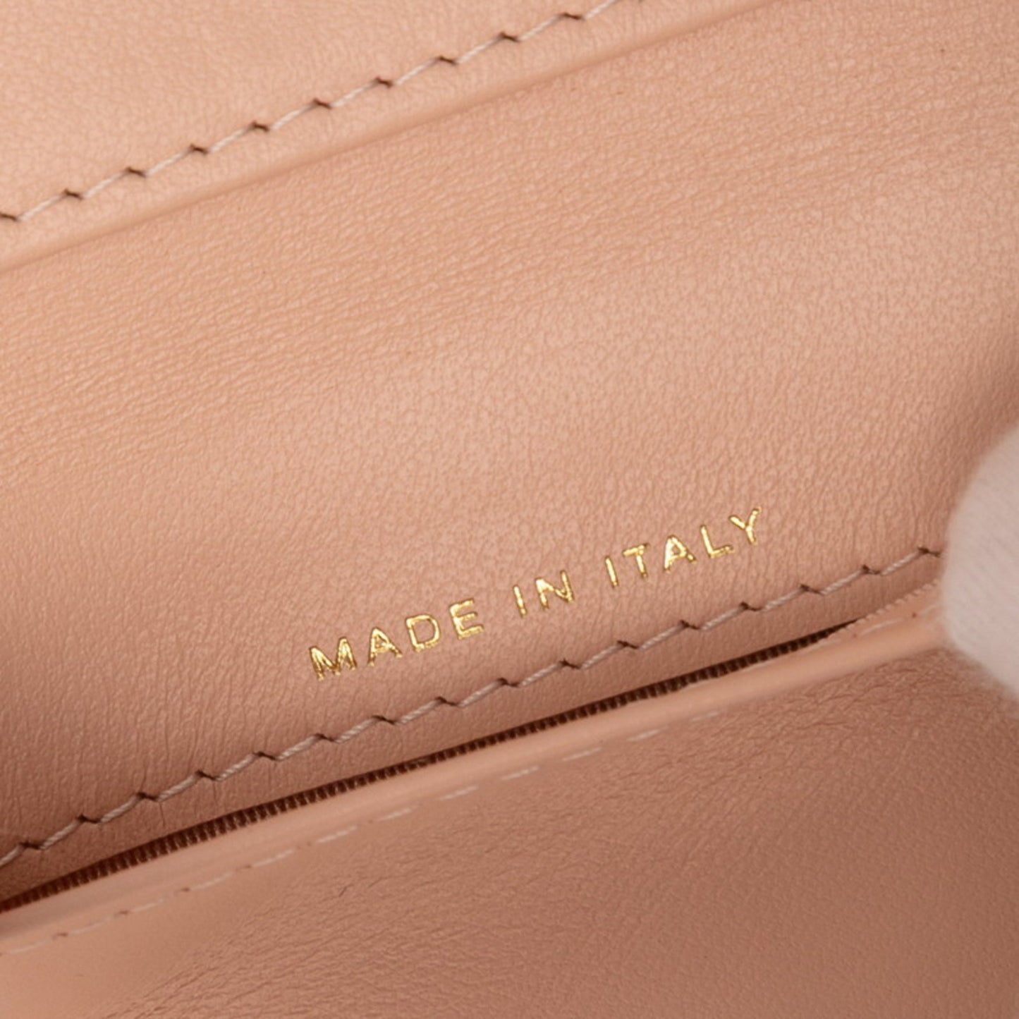 Chanel Matelasse Coco Mark Tri-Fold Wallet In Pink Caviar Skin