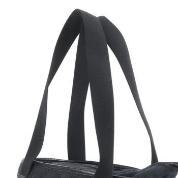 Gucci Gg Canvas Leather Tote Bag Shoulder 019 0401 Black