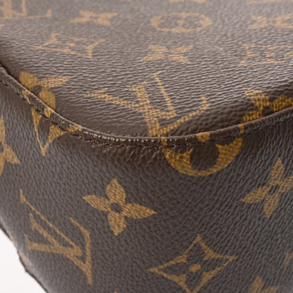 Louis Vuitton Monogram Spontini 2-Way Brown M47500 Women'S Canvas Handbag